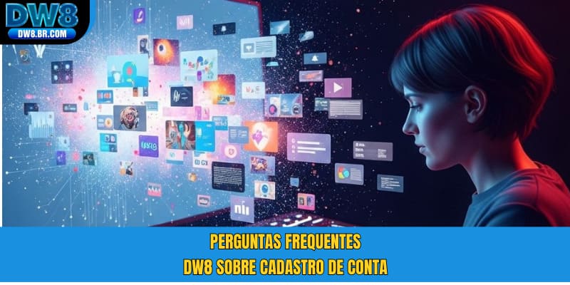 Perguntas frequentes DW8 sobre cadastro e criação de conta